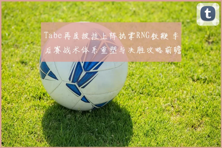 Tabe再度披挂上阵执掌RNG教鞭 季后赛战术体系重塑与决胜攻略前瞻